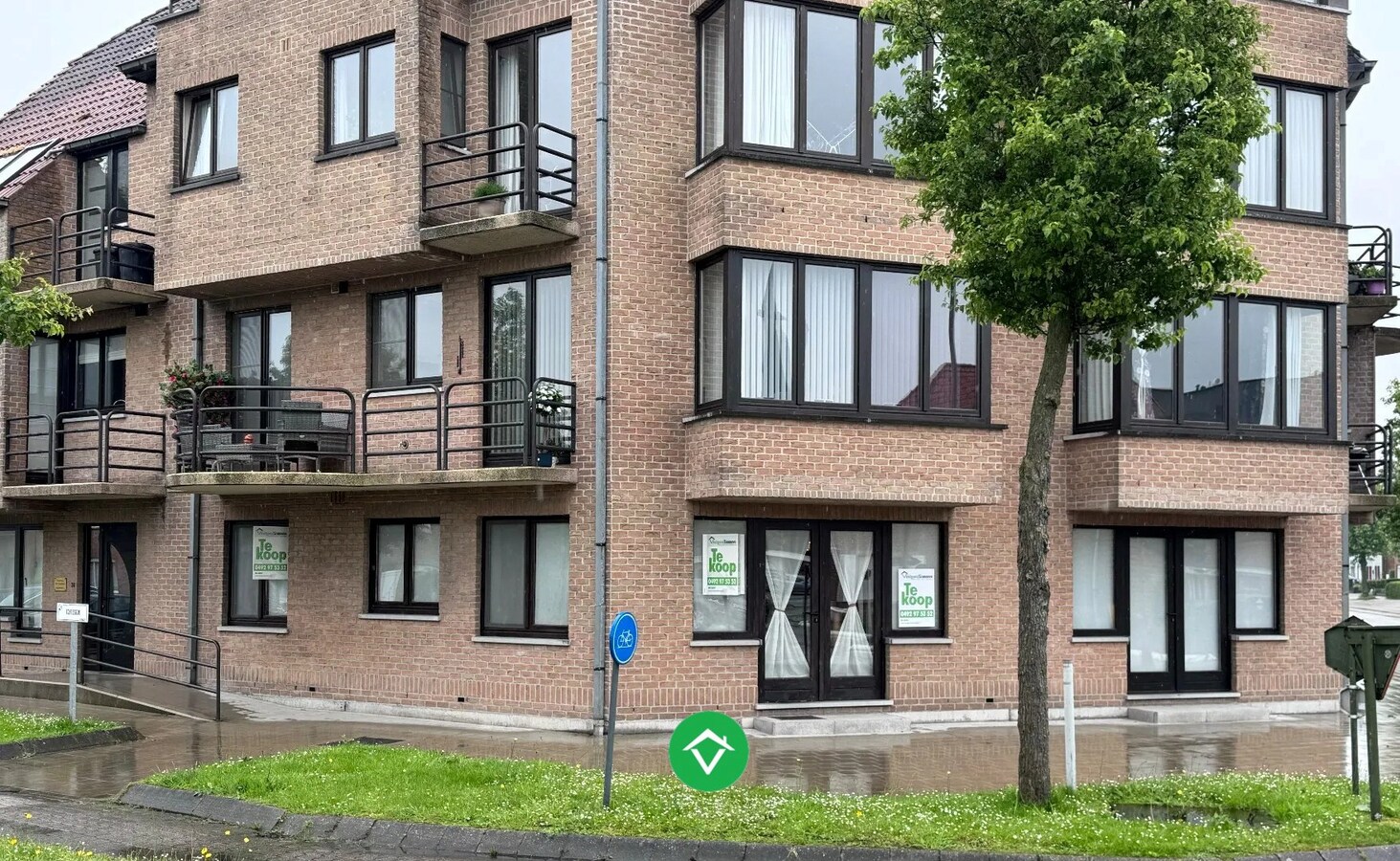 Gelijkvloers appartement met 2 slaapkamers te Koekelare 