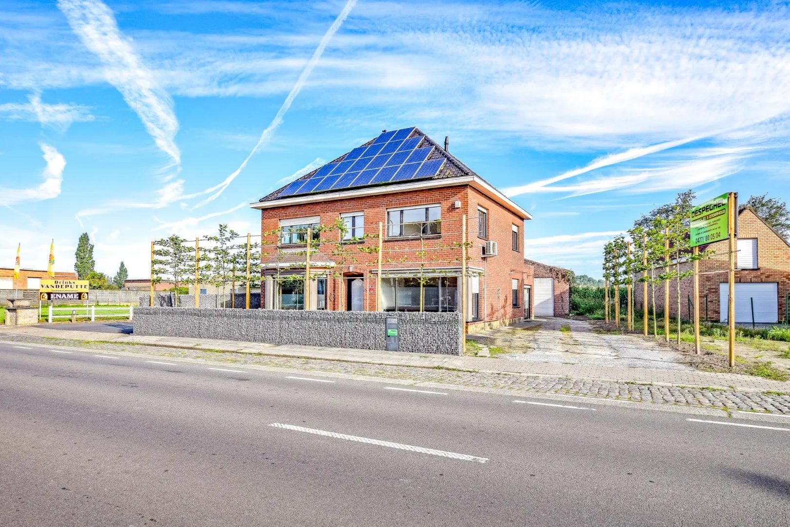 Instapklare open bebouwing met LOODS (220 m²) te Diksmuide (Beerst) op 1025m². 