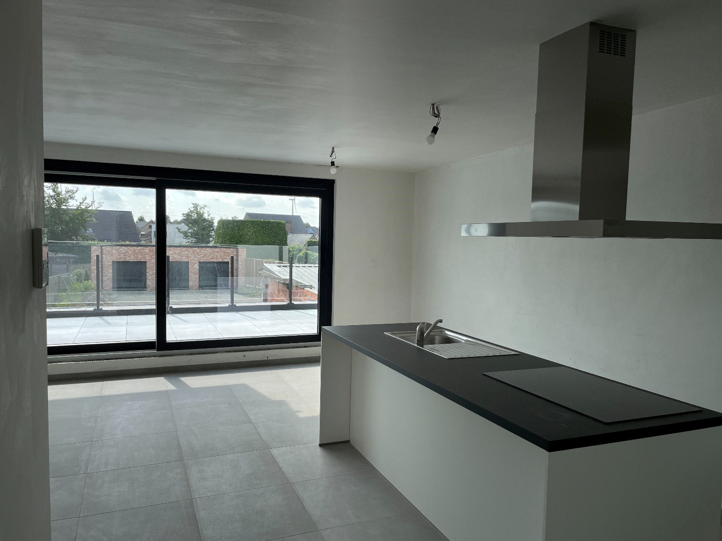 ruim nieuwbouwappartement in centrum Kluizen 