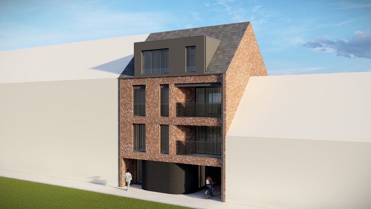 Nieuwbouwappartement met 3 slaapkamers in het centrum van Geel. 