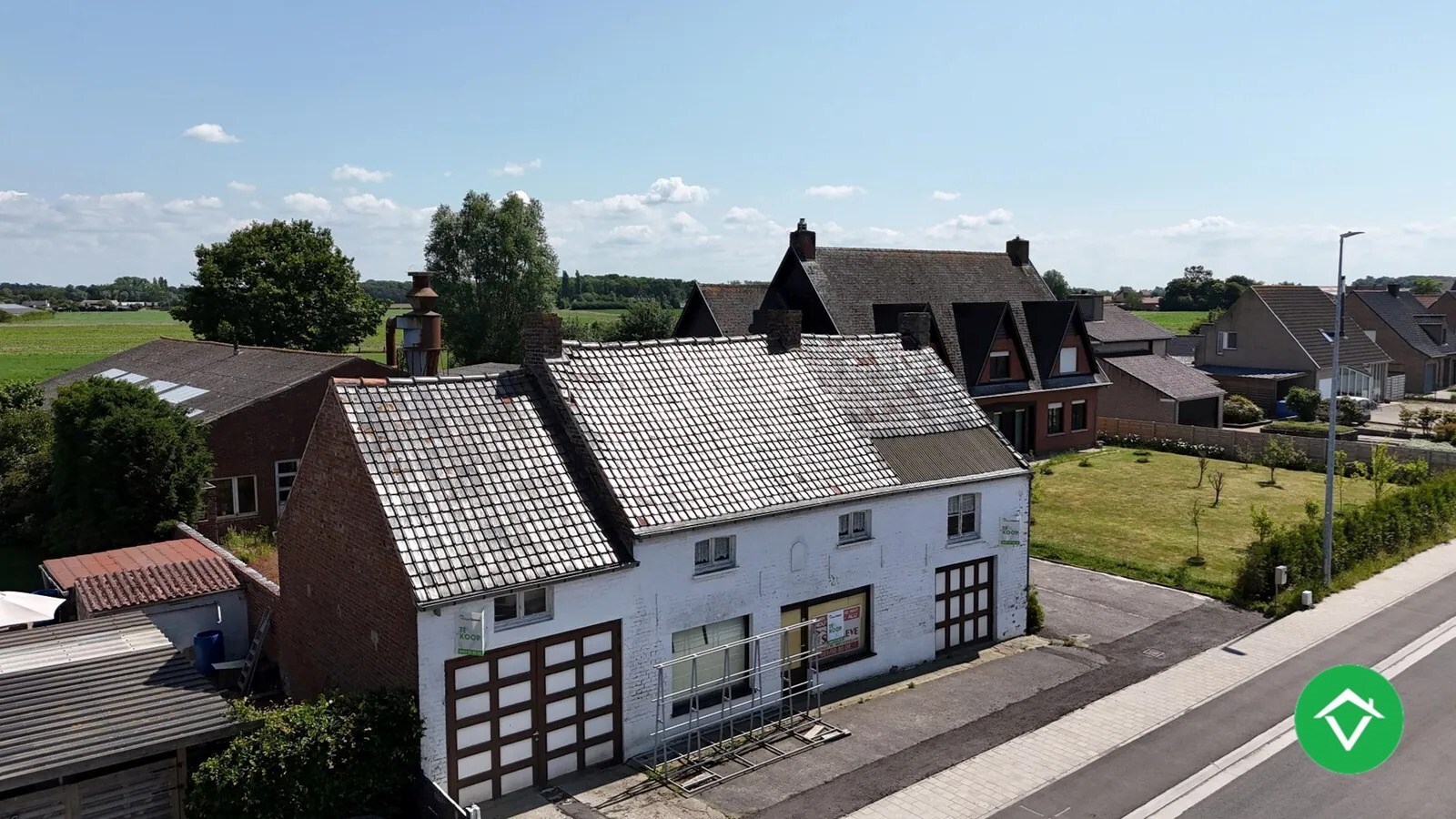 Ruime open bebouwing met 3 slaapkamers op groot perceel in Koekelare 