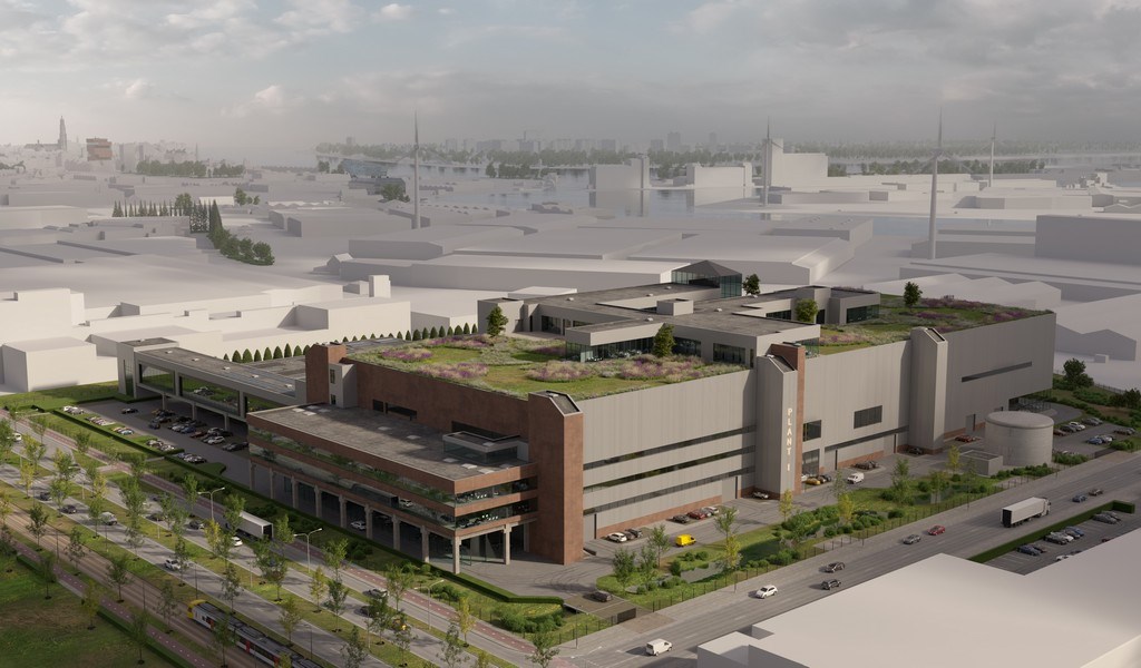 Nieuwbouw kantoren te huur aan haven van Antwerpen
