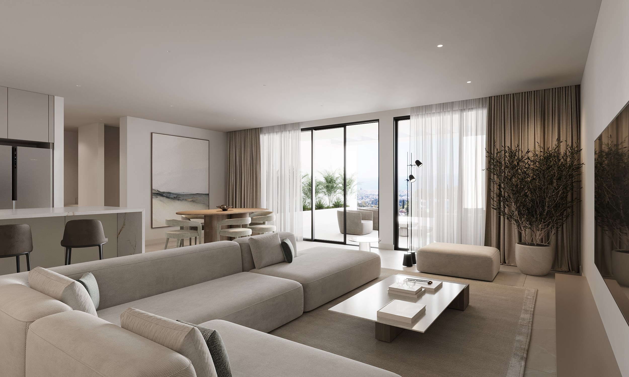 Royal Park Residences is een prachtig nieuwbouwproject gelegen op de New Golden Mile. Dit kleinschalige project met  57 moderne appartementen en penthouses,  alle units bieden ruime terrassen. 