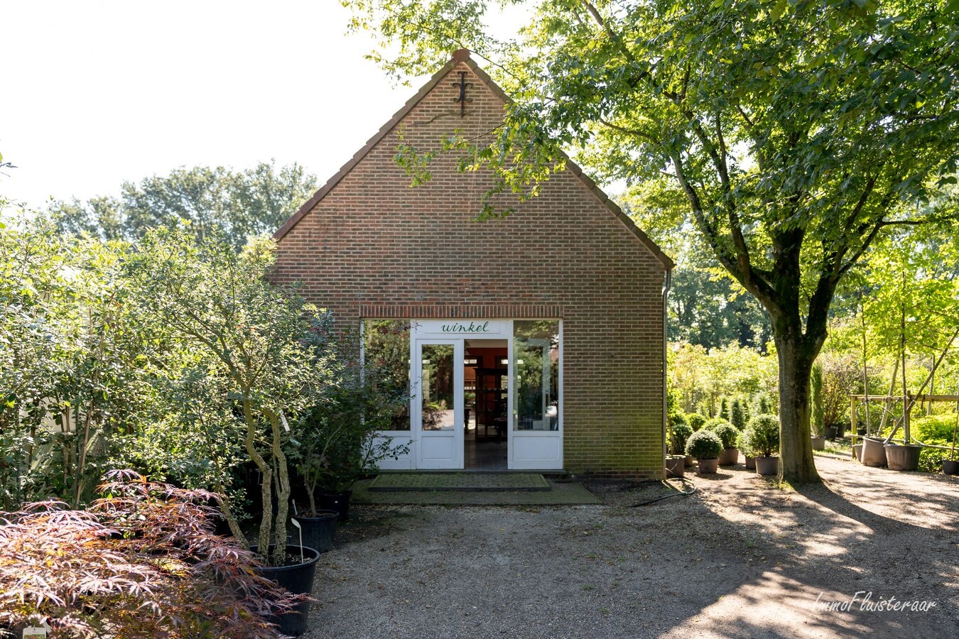 Beautiful villa with outbuildings and conservatories on approximately 5 hectares in Itegem. 