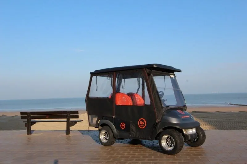 Emplacement facile au -1 bien situé sur la Piers de Raveschootlaan à Knokke.