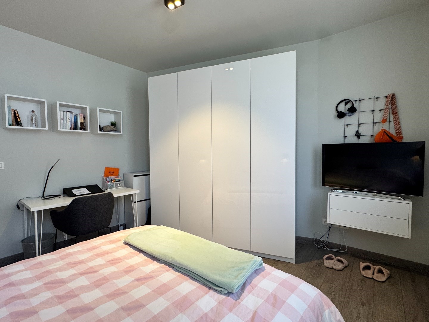 Gelijkvloers appartement met 2 slaapkamers en tuin 