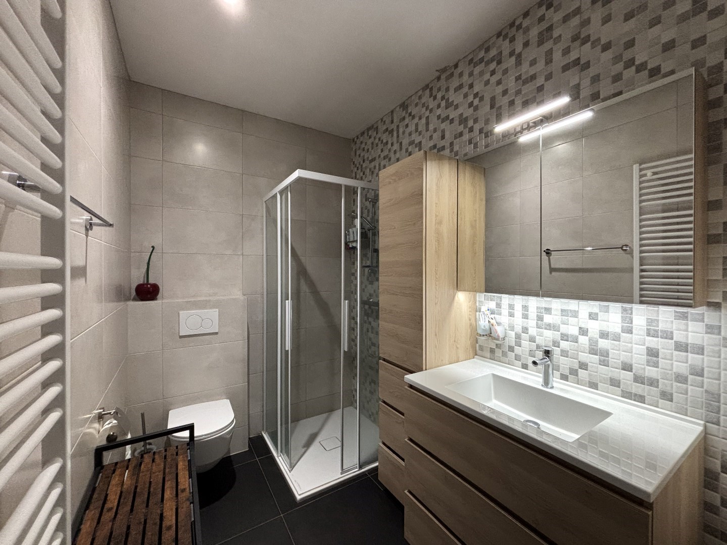 Ruim en energiezuinig gelijkvloers appartement met 3 slpk. nabij het centrum van Lommel 