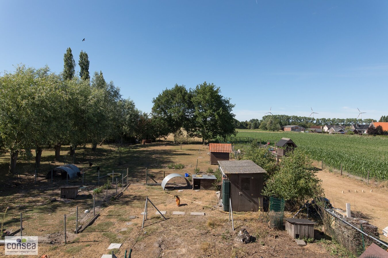 TE KOOP: VRIJSTAANDE WONING OP EEN MAGNIFIEK STUK GROND. 