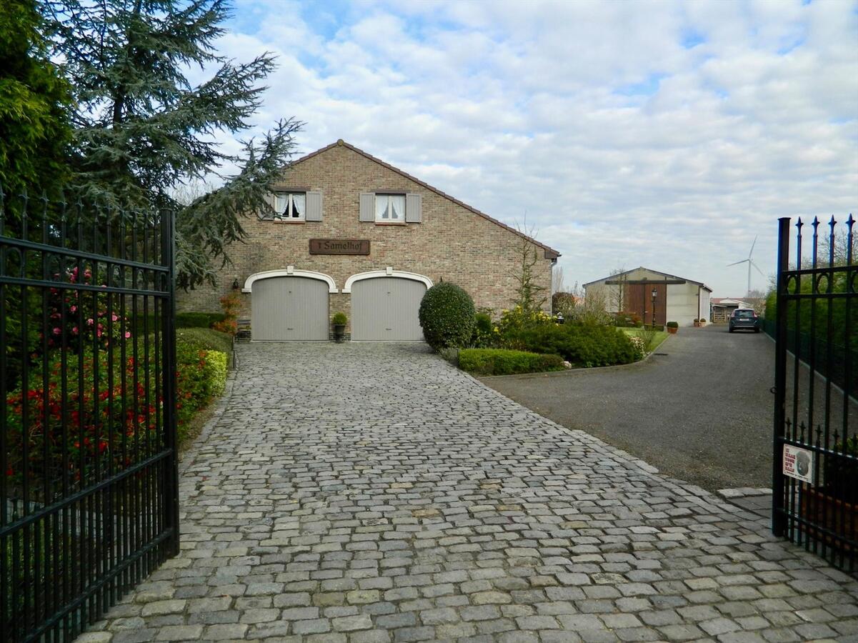 Villa met paardenstal en drafpiste op ca. 2,2ha te St-Gillis-Waas 