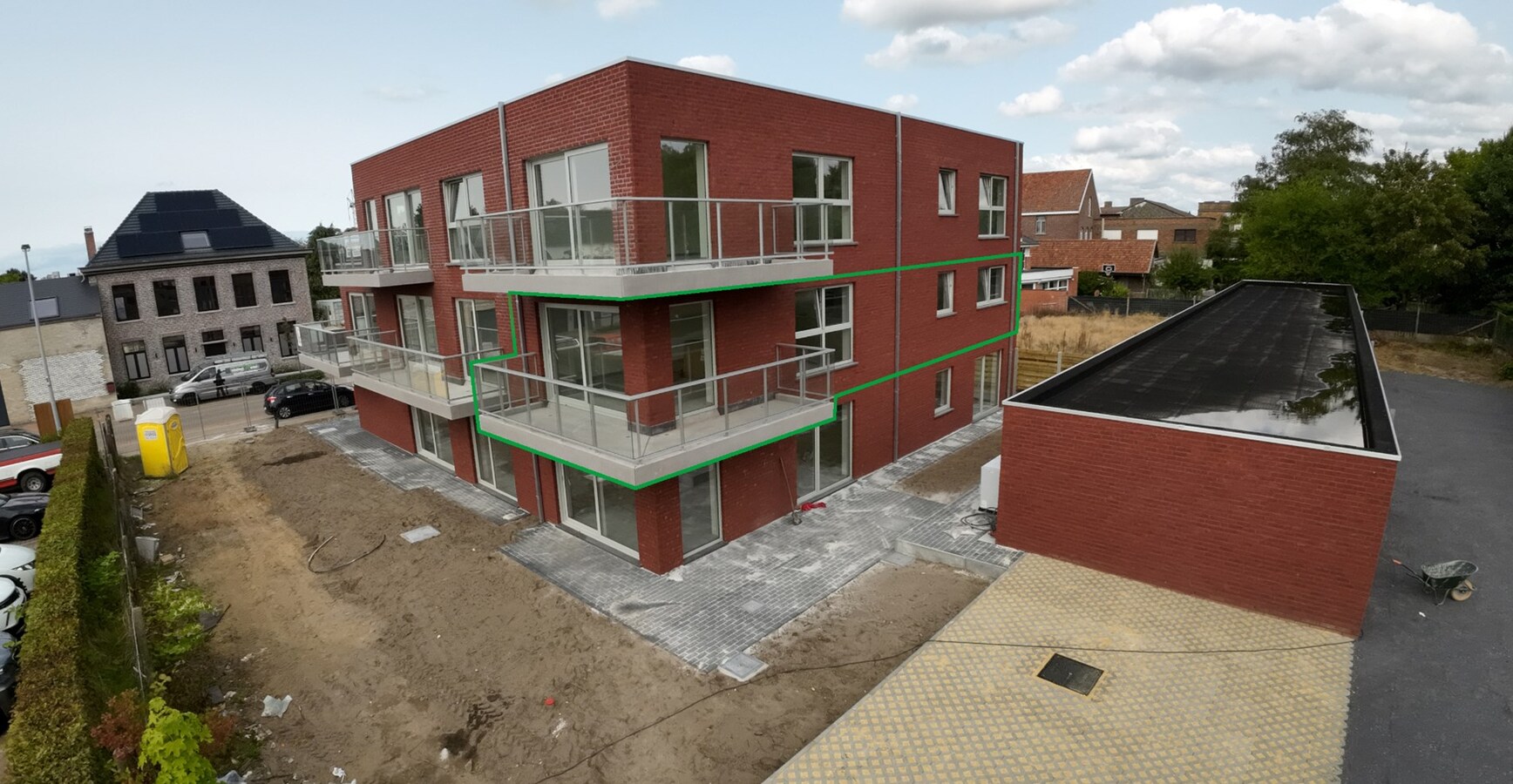 Nieuwbouwappartement met 2 slaapkamers te Ichtegem 