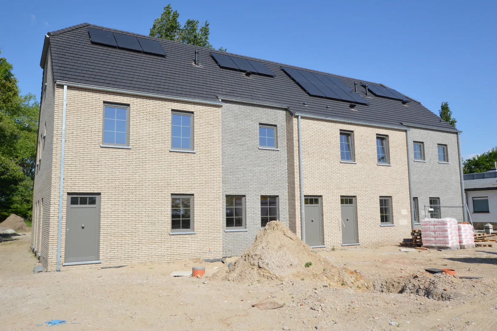 Prachtige halfopen nieuwbouwwoning in het landelijke Westkerke. 