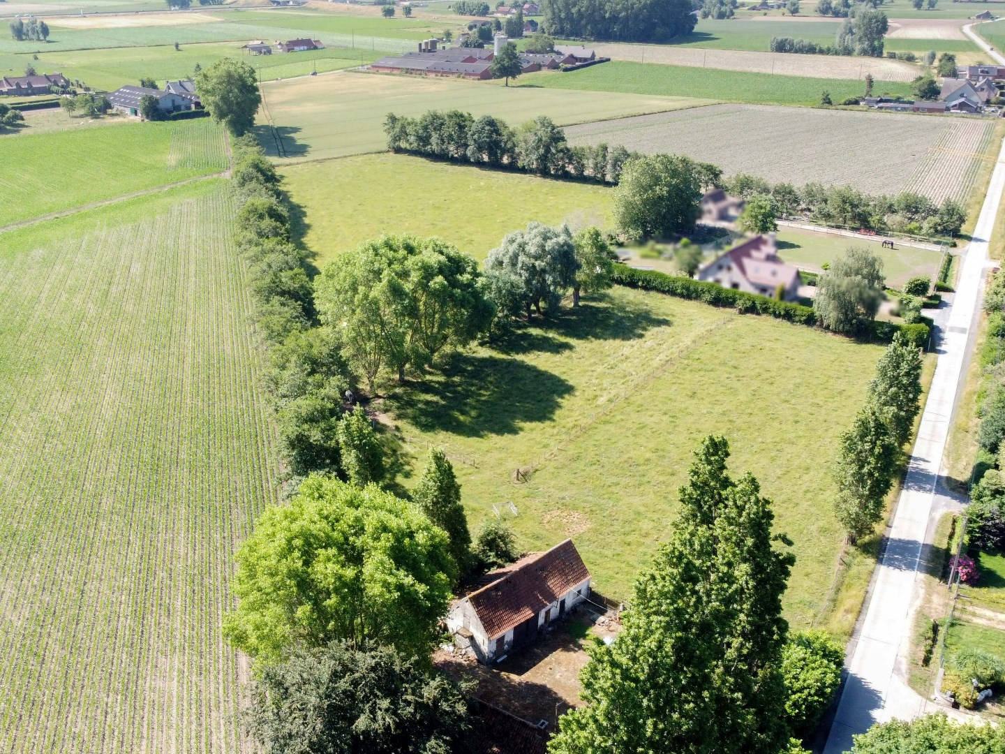 Te renoveren landelijke hoeve op prachtig perceel grond van ca. 2 hectare 