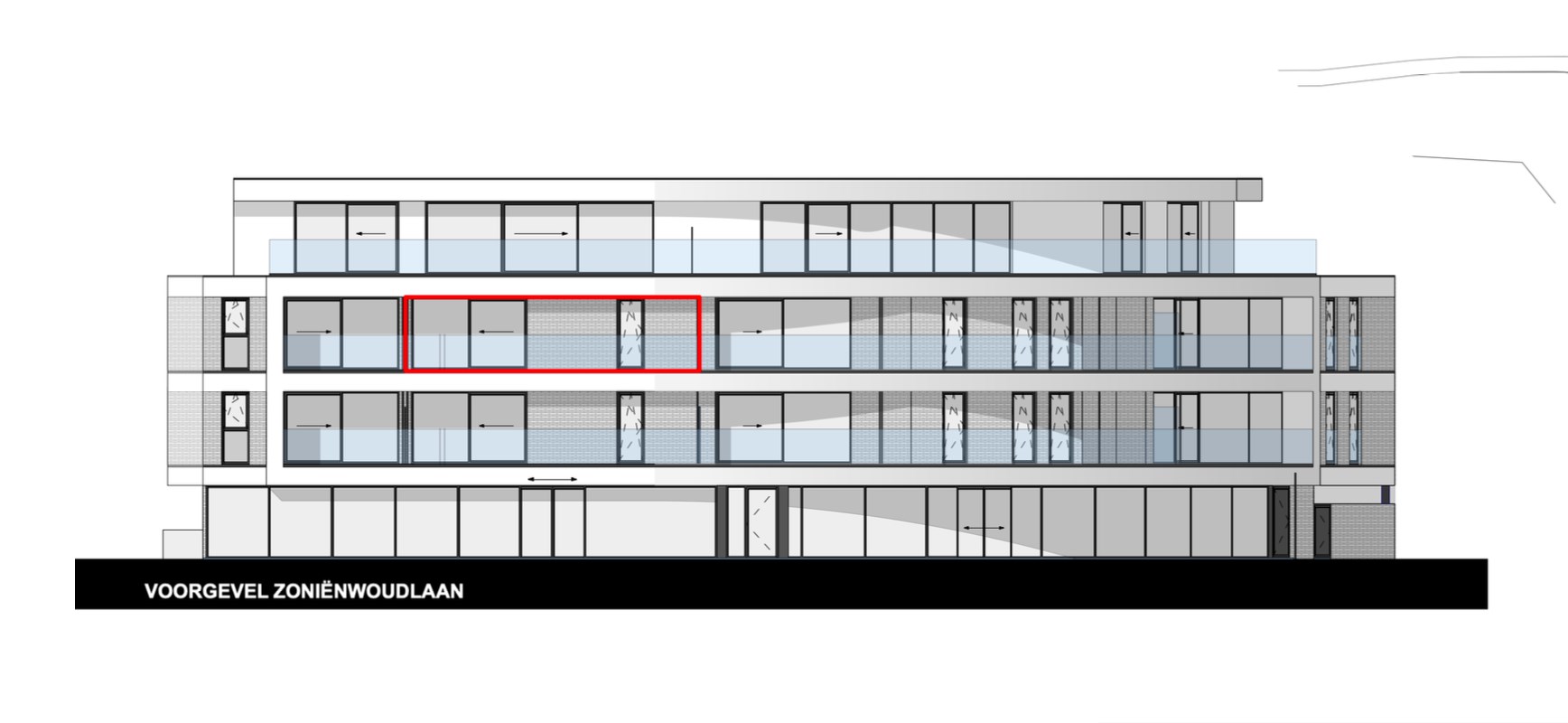 APPARTEMENT 2.2 : 82,55 m2 - 1640 SINT-GENESIUS-RODE 