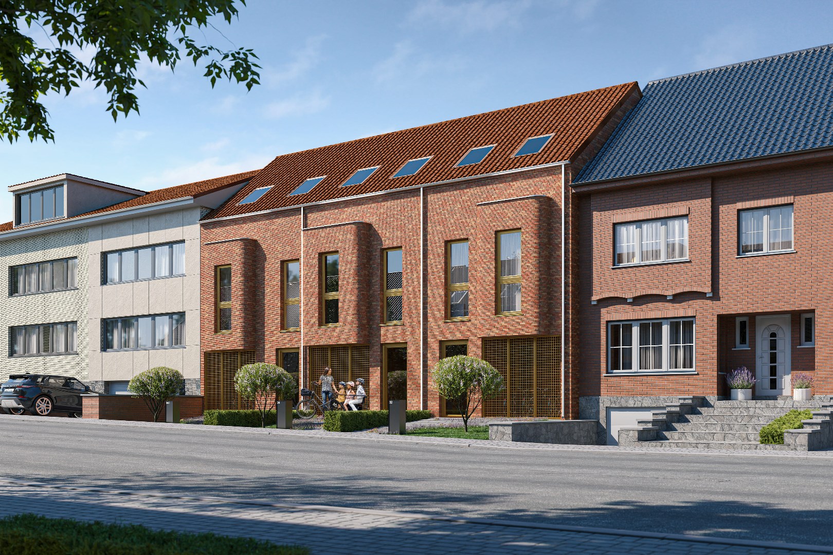 Nieuwbouwwoning met 3 slaapkamers - bewoonbare oppervlakte 183 m&#178; - E-Peil 0 