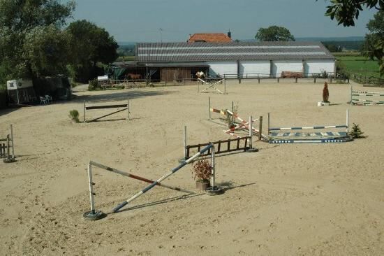 Mooie woning met binnenpiste en stallen op 1,3 ha 