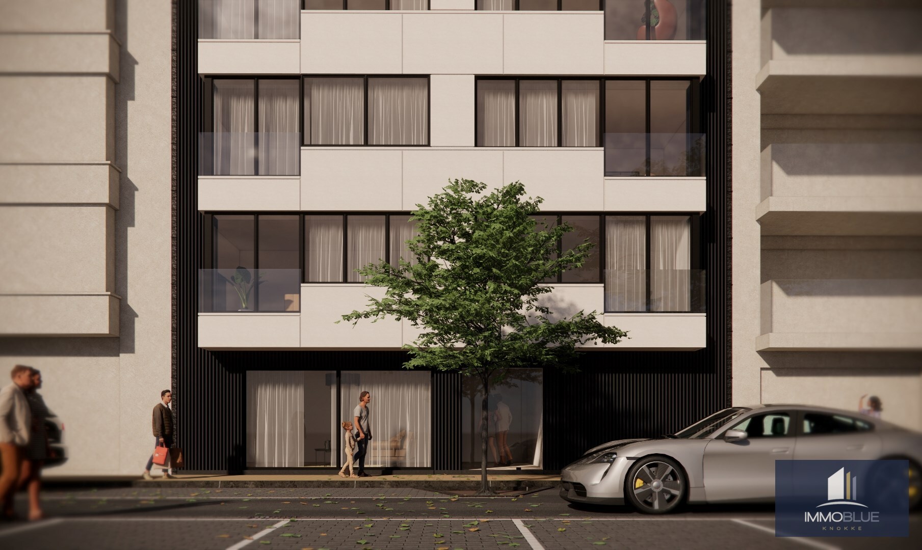 Instapklaar lichtrijk appartement met een gevelbreedte van ongeveer vijf meter. 