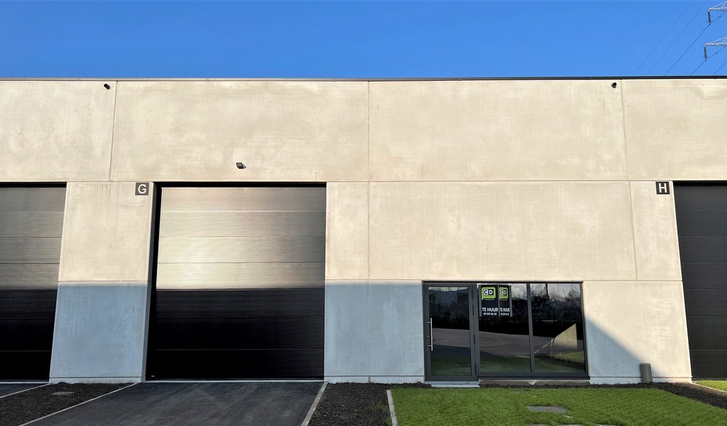 Opslagruimtes te huur in bedrijvenpark Kunstdal te Eeklo