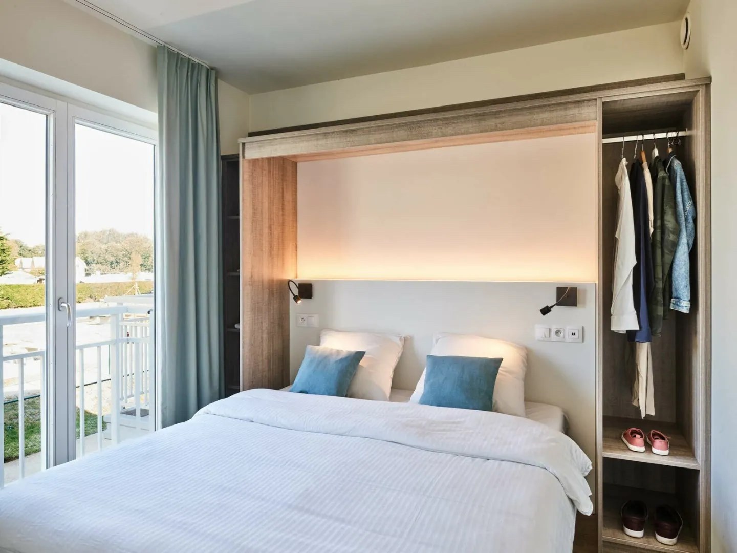 Comfort suite met aparte slaapkamer en slaaphoek (5p) in Nieuwpoort 