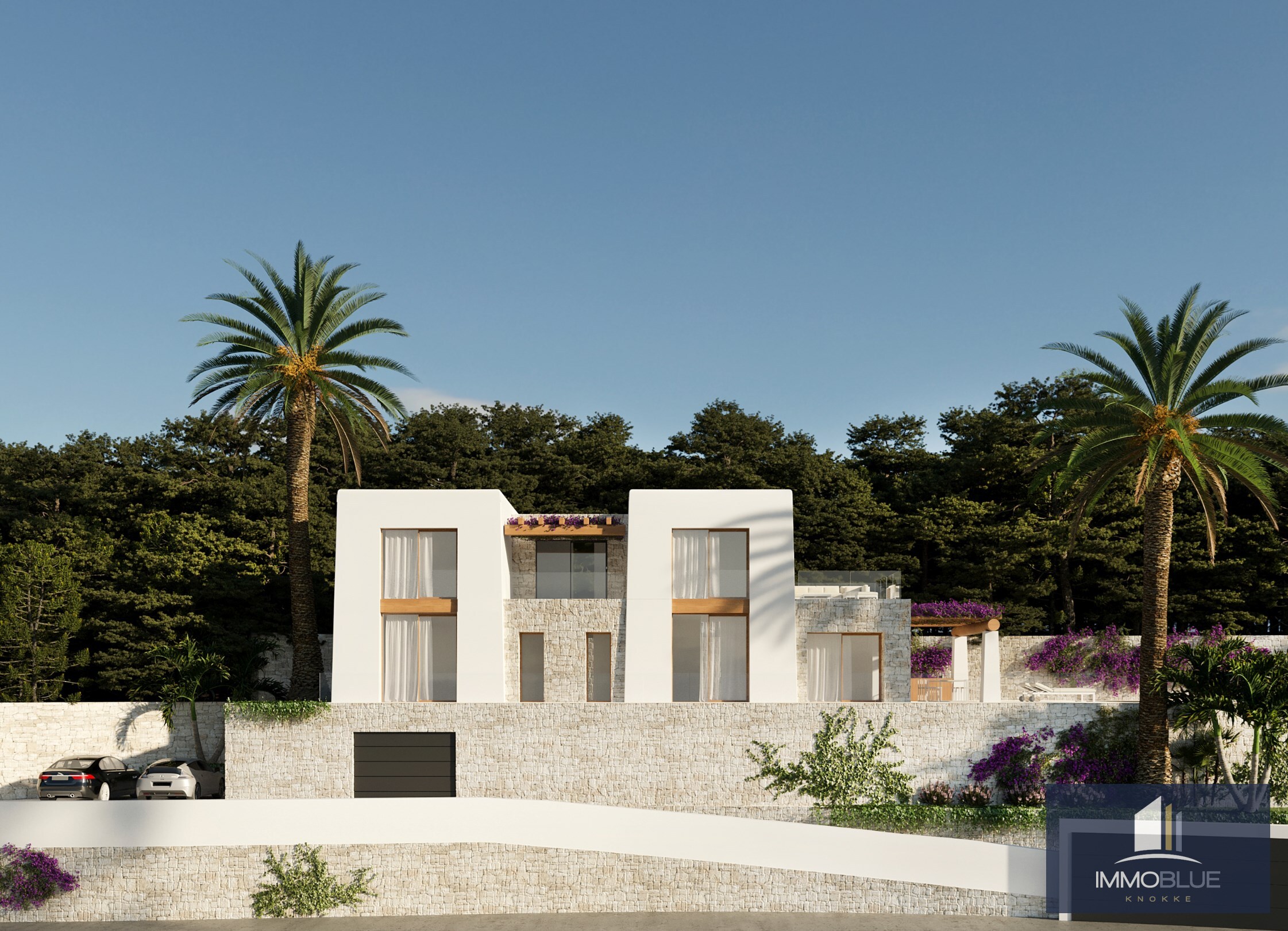 Villa met zeezicht gelegen op een grondoppervlakte van 800 m&#178; in Benissa (Moraira). 