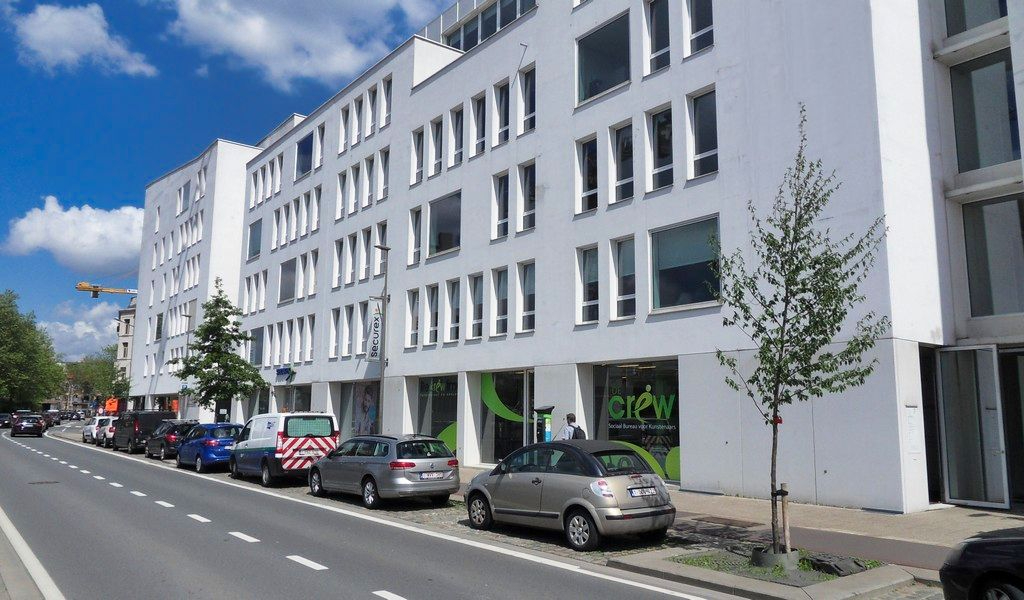 Kantoor- en winkelruimte in Nieuw Zuid in Antwerpen