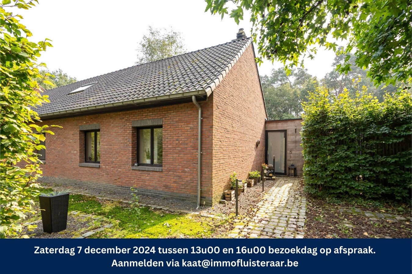 Instapklare woning in een bosrijke omgeving op ca. 24a te Keerbergen. 