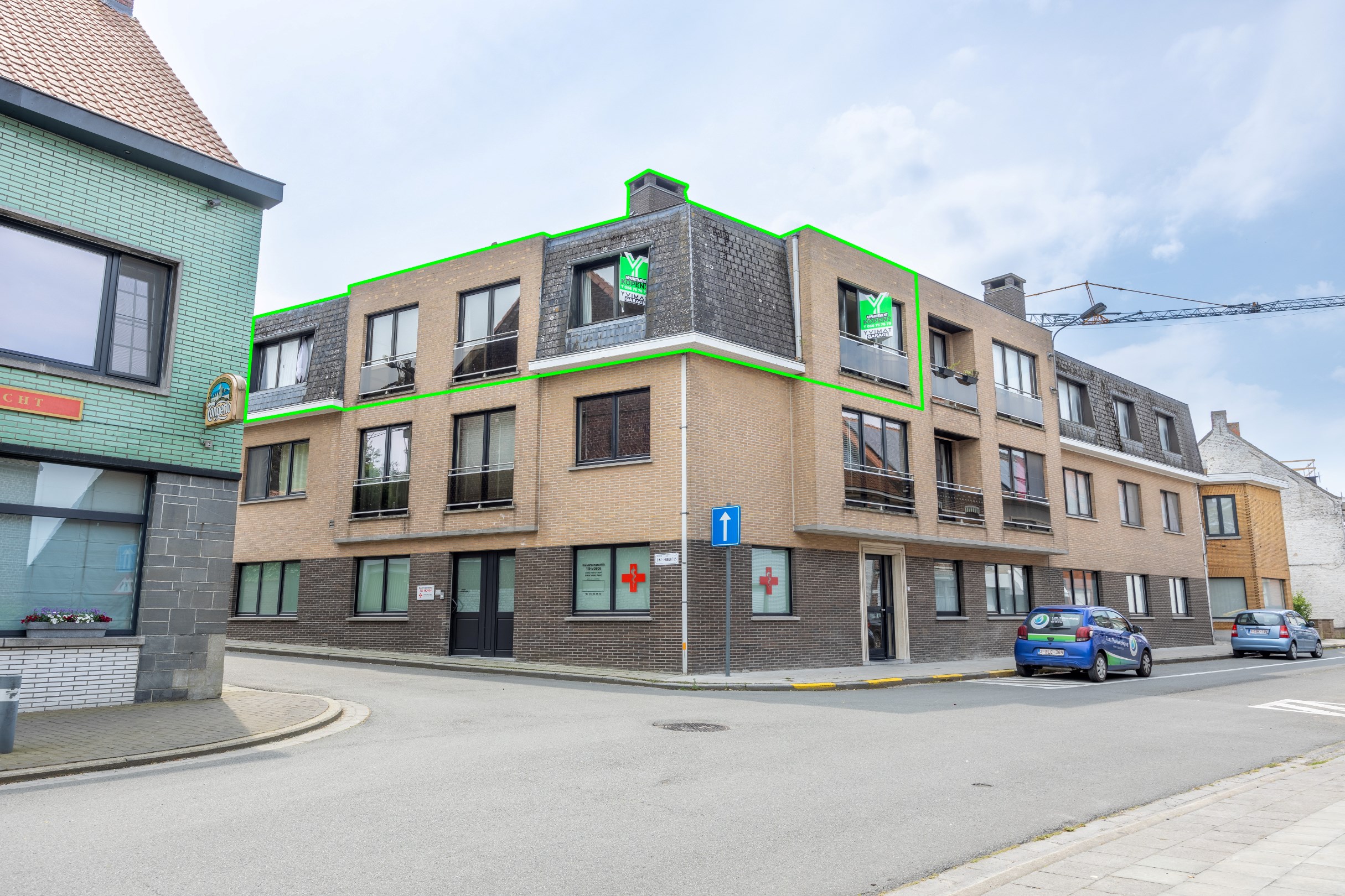 RUIM APPARTEMENT IN HET CENTRUM 