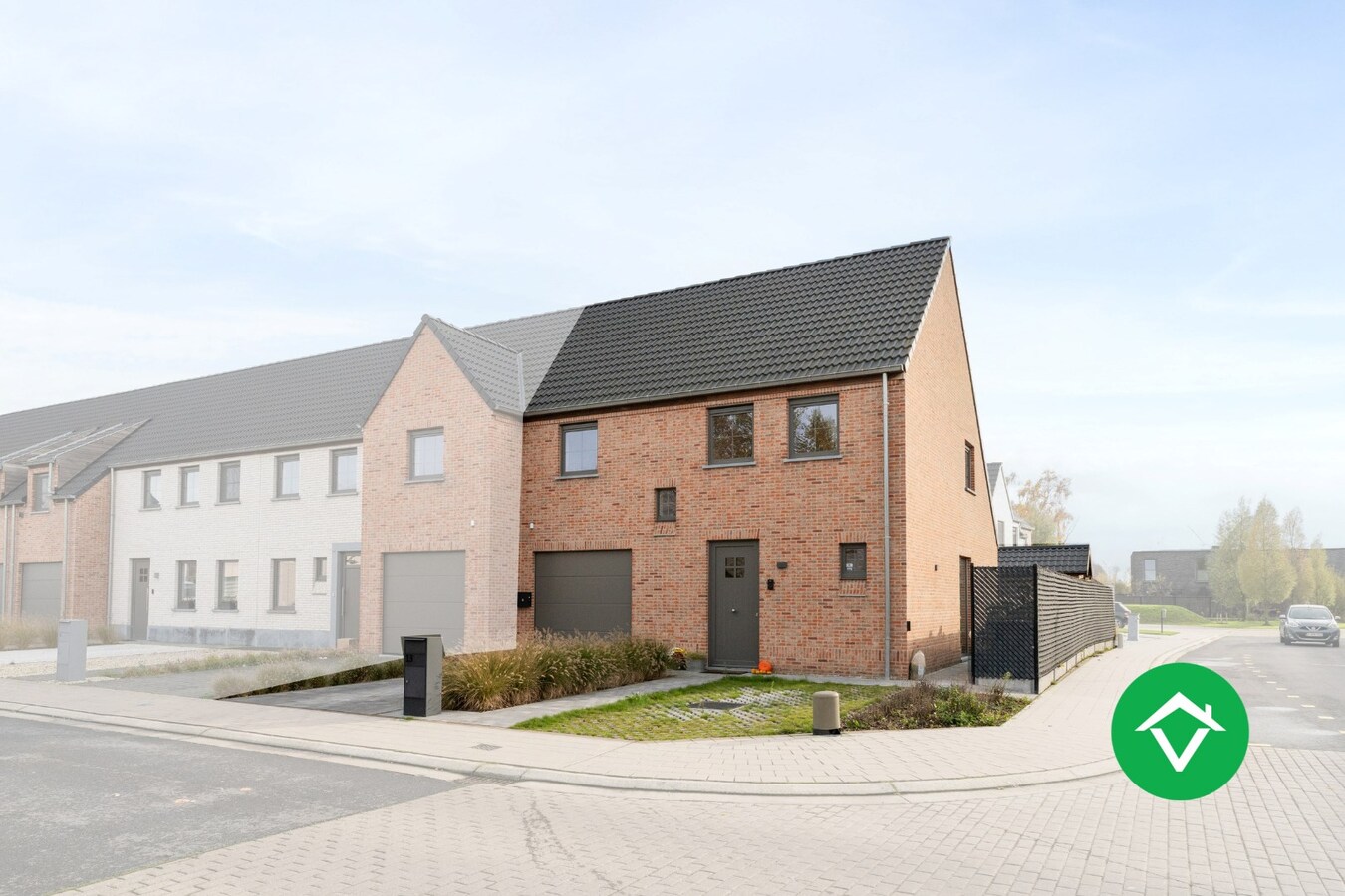 Kwalitatief afgewerkte nieuwbouwwoning met 3 slaapkamers, tuin en garage 