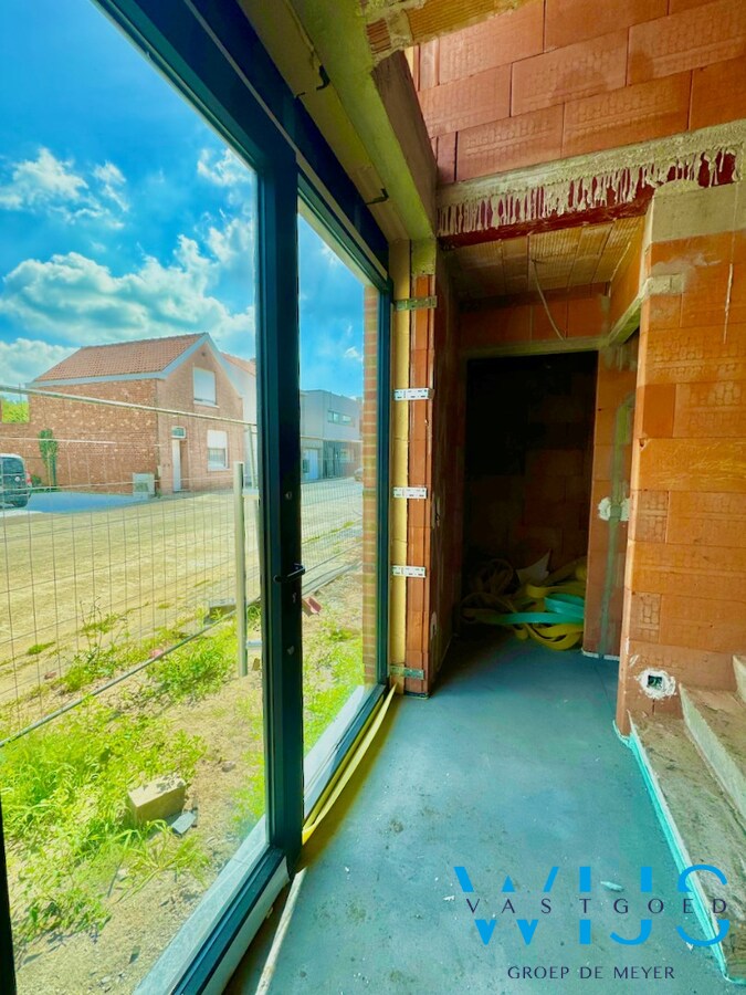 Rustig gelegen nieuwbouwwoning te ZELZATE ! 6% mogelijk ! 