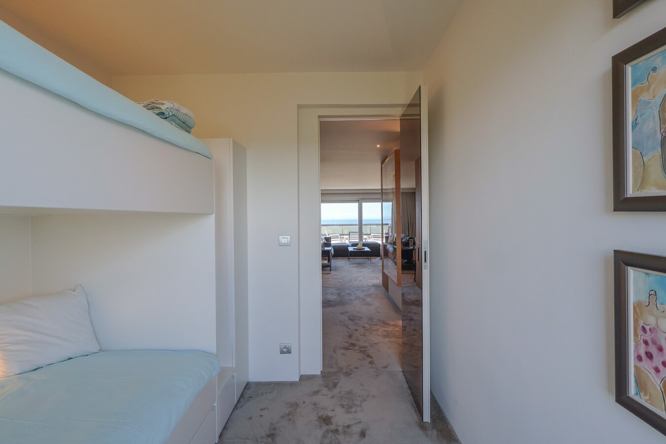 Penthouse exceptionnel avec une vue imprenable sur la mer &#224; vendre &#224; Oostduinkerke - R&#233;sidence Plaza I 