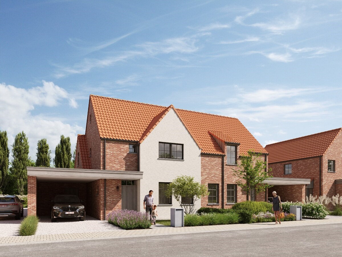 nieuwbouwwoning met hoogstaande afwerking te Staden 