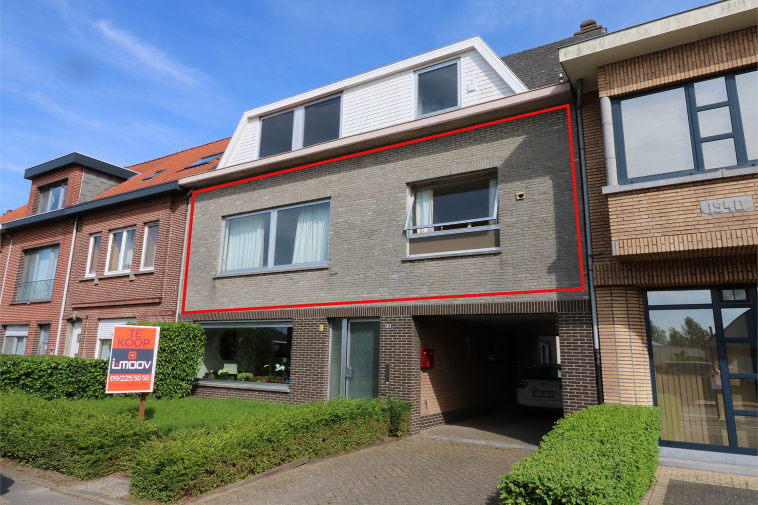 Licht en goed gelegen appartement te Sint-Niklaas incl. Garage 