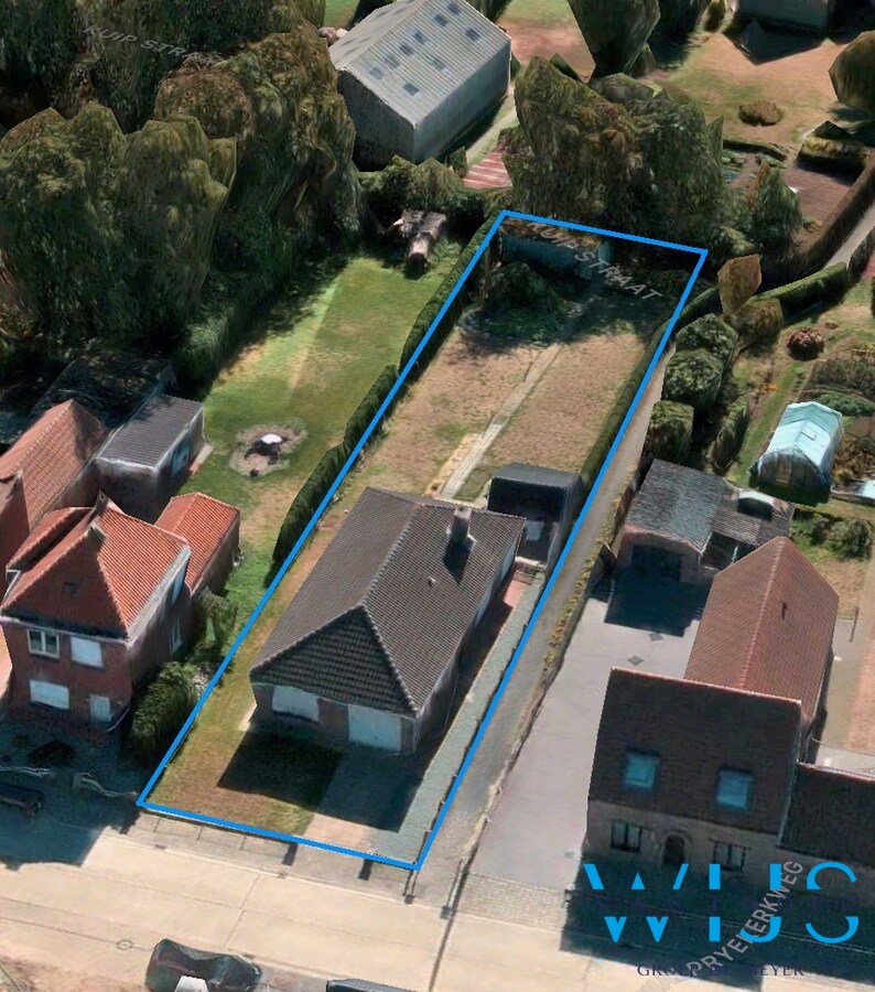 Ideale bungalow op 930m&#178; in Ertvelde 