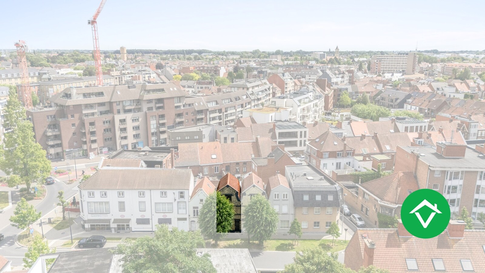 Gerenoveerde woning met 3 slaapkamers en stadstuin in hartje Roeselare 