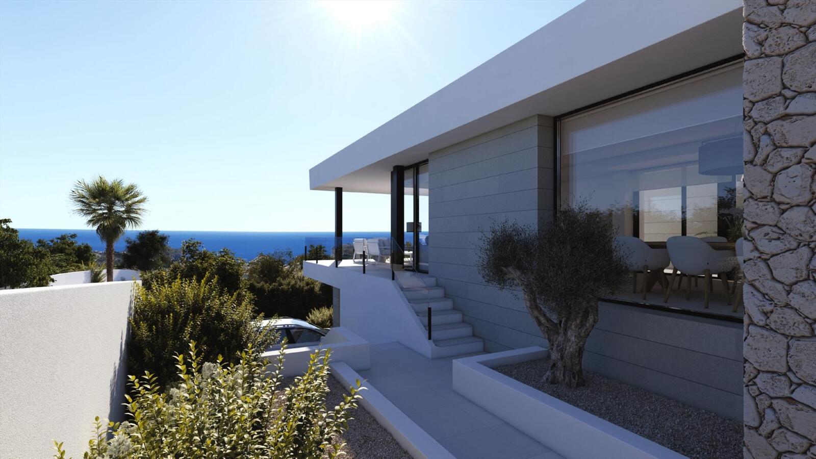 &quot;Villa NATURE&quot; - Moderne Villa te koop &quot;Encinas Design&quot; Cumbre del Sol 