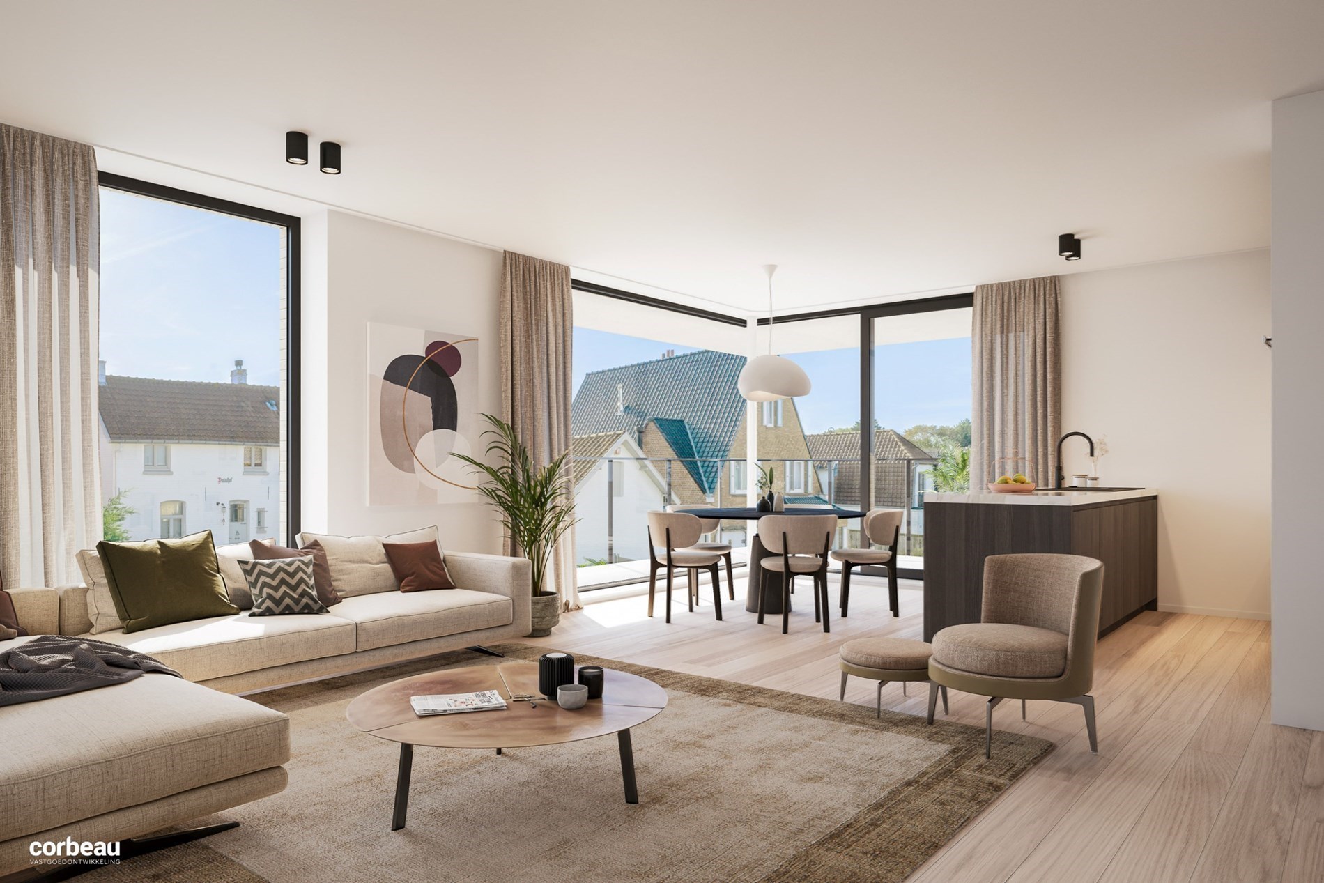 Stijlvol en luxueus wonen in hartje Koksijde ! 