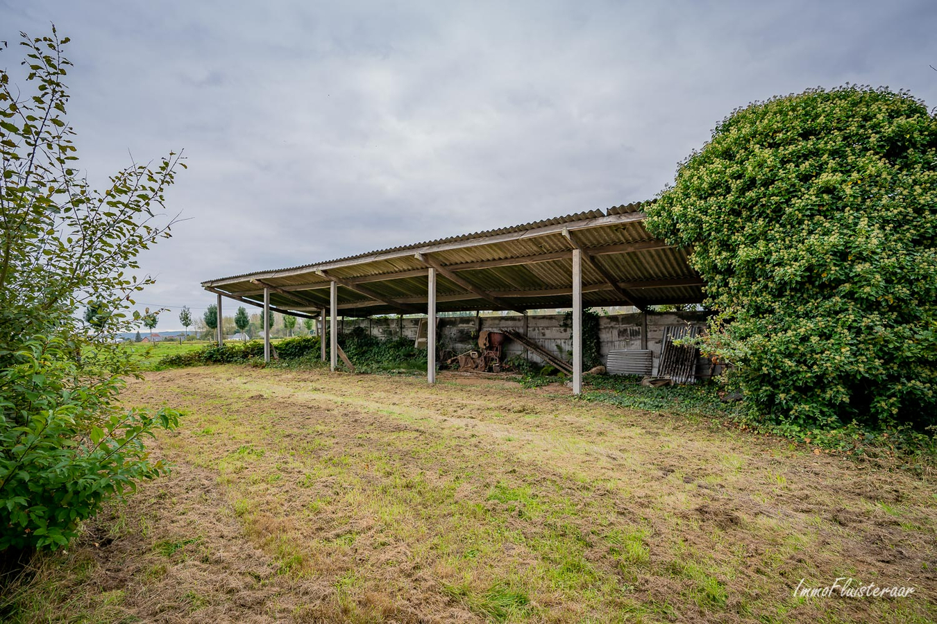 IN OPTIE - Te renoveren hoeve met woning, stallen, schuur en grond op ca. 5,6ha te Rotselaar (Vlaams-Brabant) 