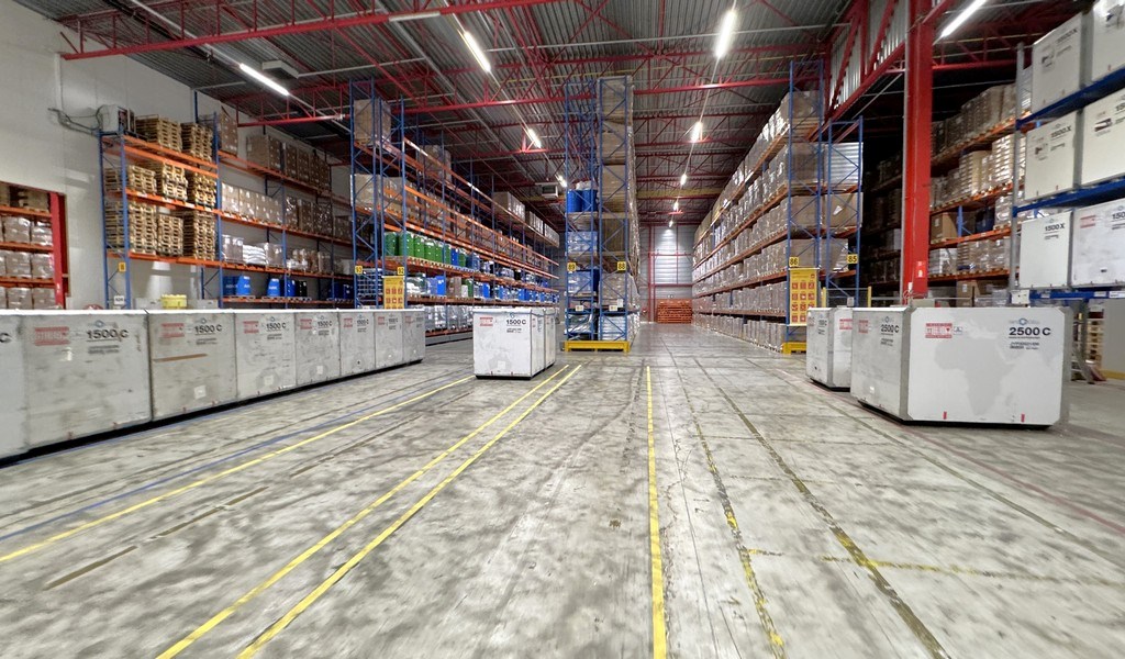 Logistiek gebouw te huur in industriezone Mechelen-Noord