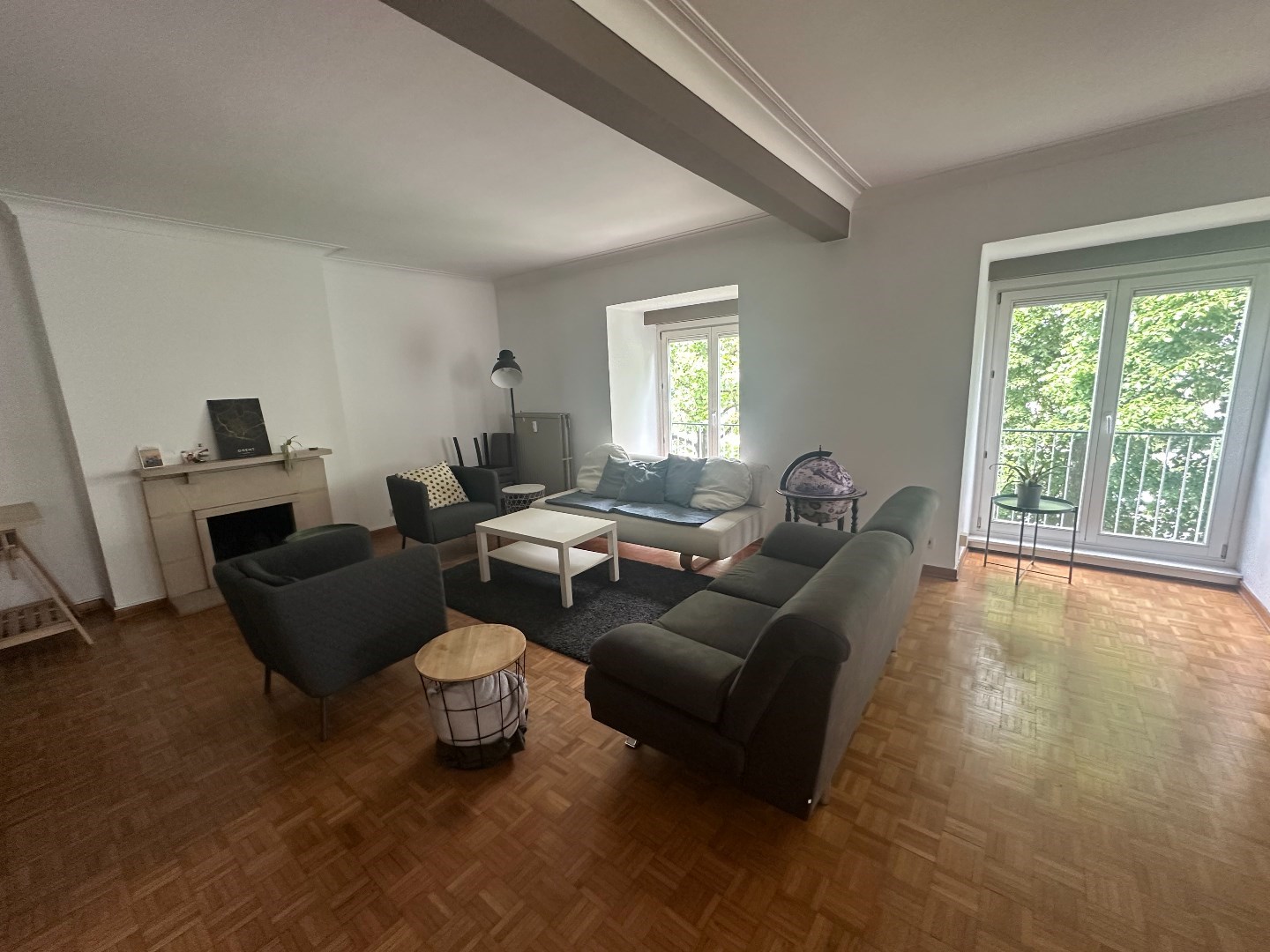 Duplex-appartement nabij de Sterre 