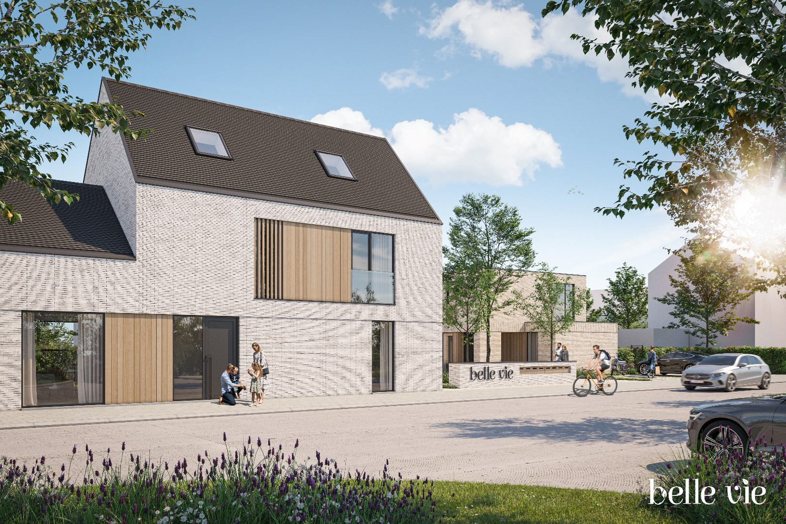 Luxewoningen met de nieuwste technieken, hartje Mariakerke! 