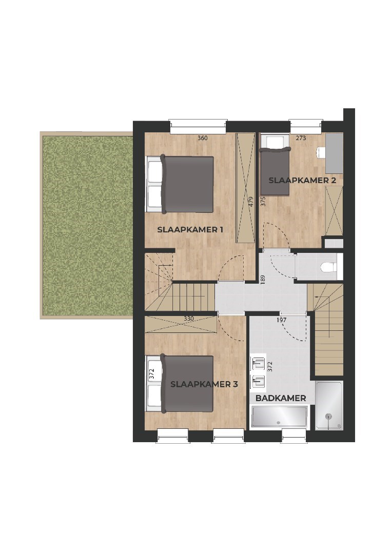 Halfvrijstaande woning in landelijke stijl op 3 a 70 ca. 