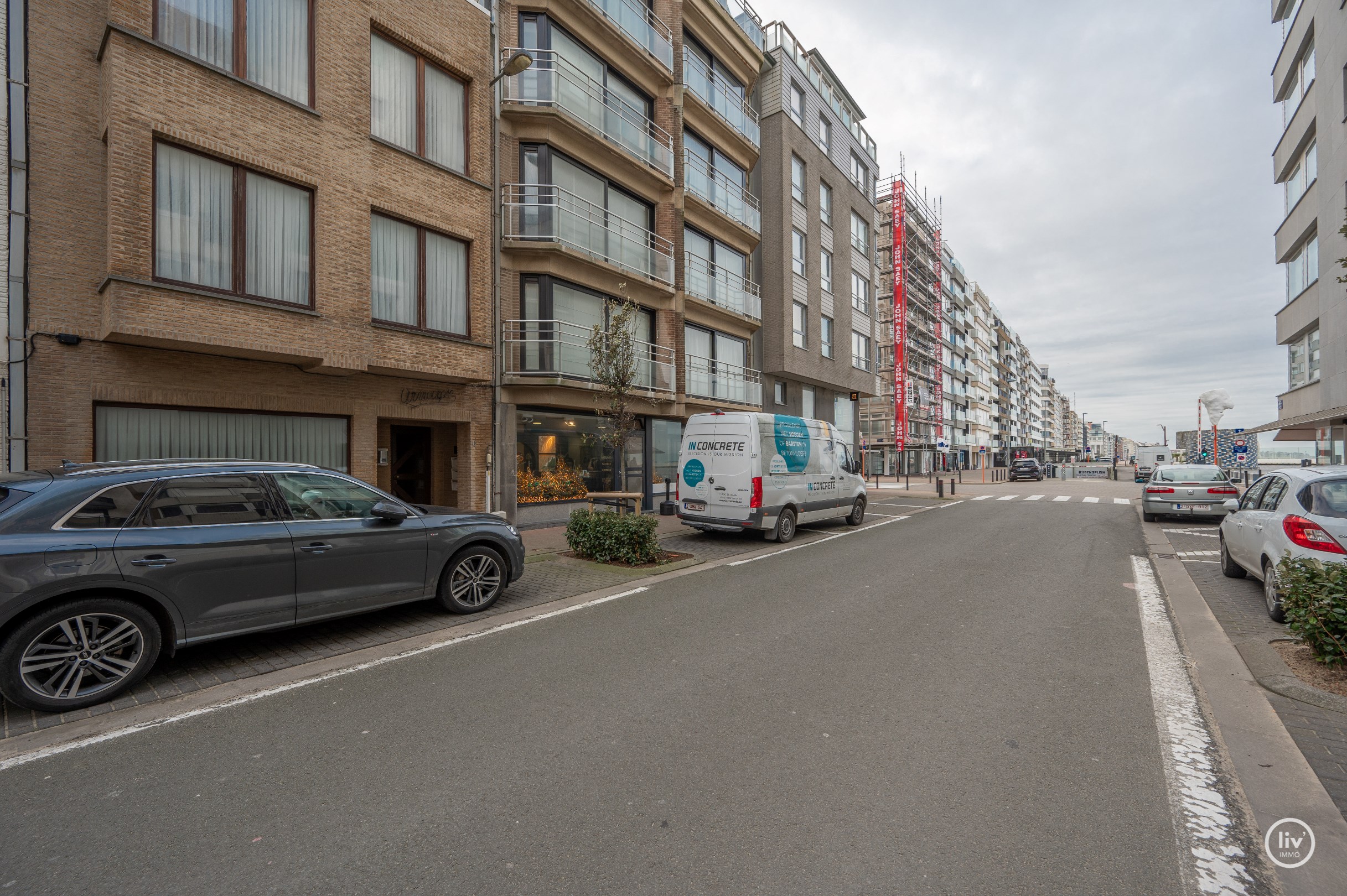 Appartement de vacances confortable avec vue partielle sur la mer, situ&#233; &#224; proximit&#233; de la place Rubens &#224; Knokke. 