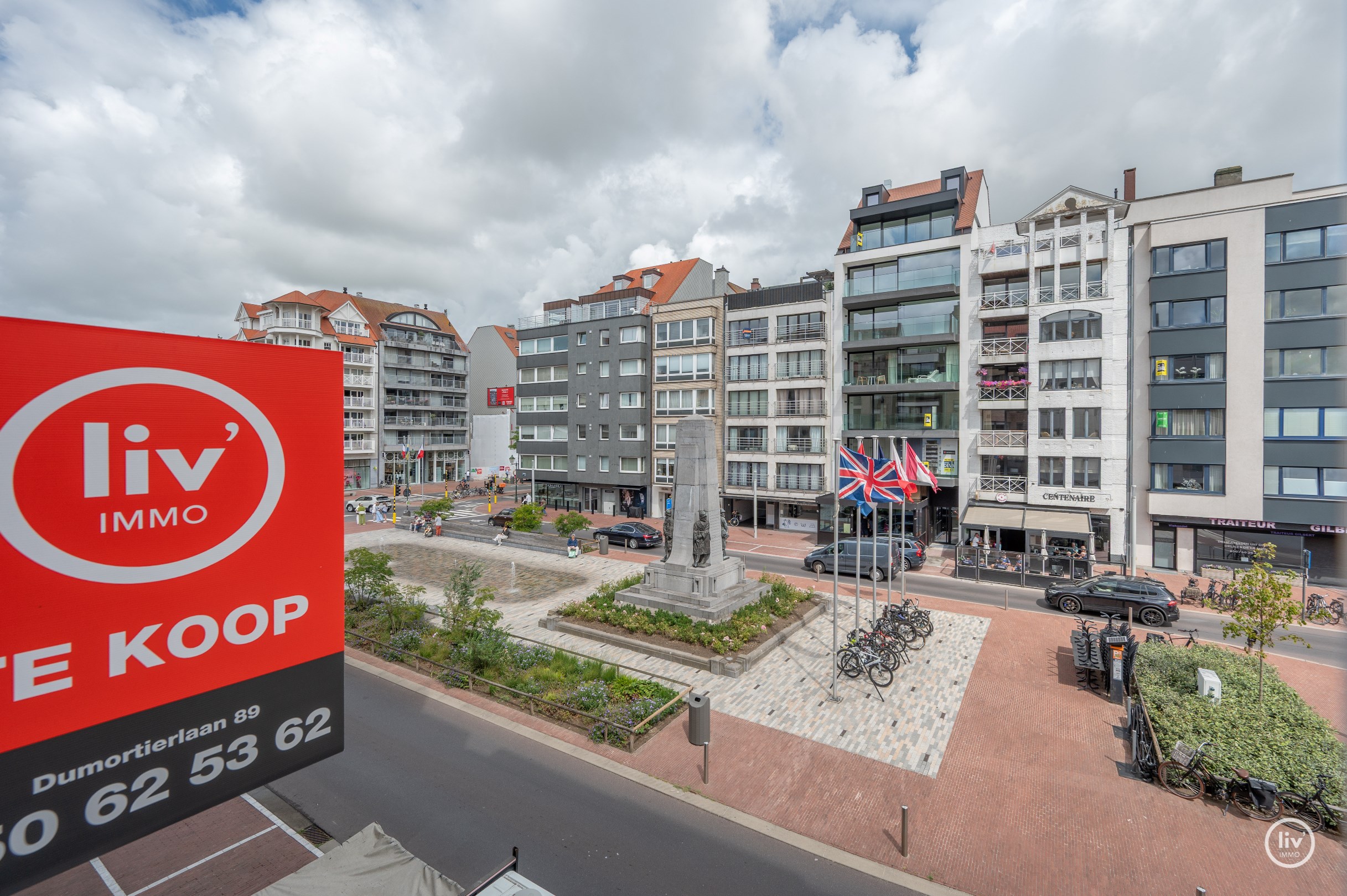 Volledig gerenoveerd 3-slaapkamerappartement met open zicht over het groen &#233;n de Lippenslaan 