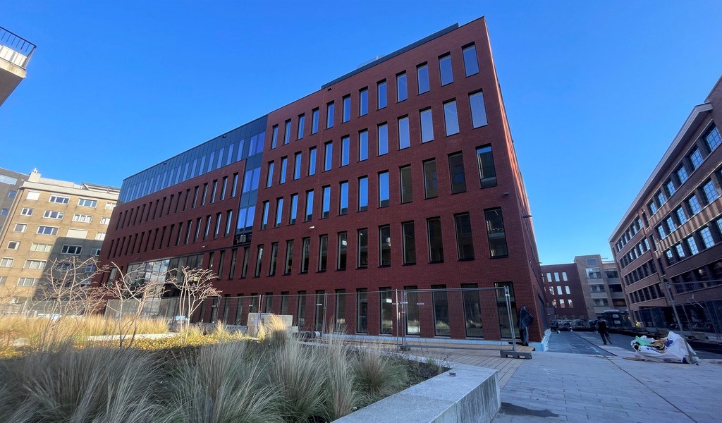 Nieuw te bouwen kantoren in ZuidPoort in Mechelen