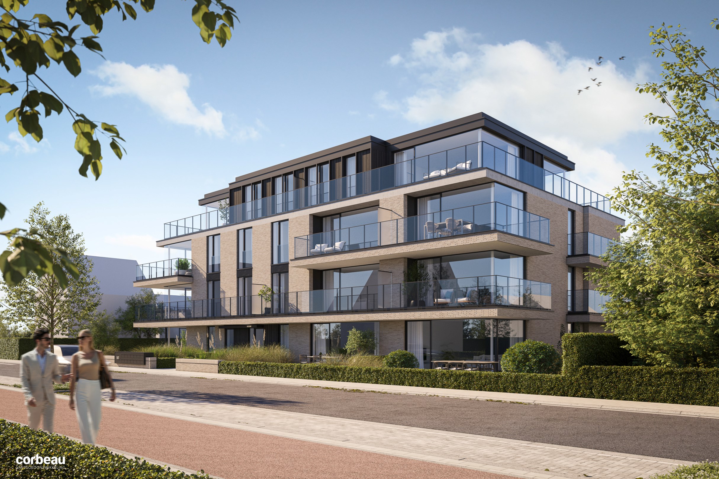 Stijlvol en luxueus wonen in hartje Koksijde nabij de natuur, zee en shopping! 