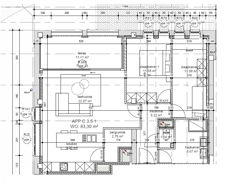NIEUW APPARTEMENT MET MOOI TERRAS - AMBIORIXSITE 