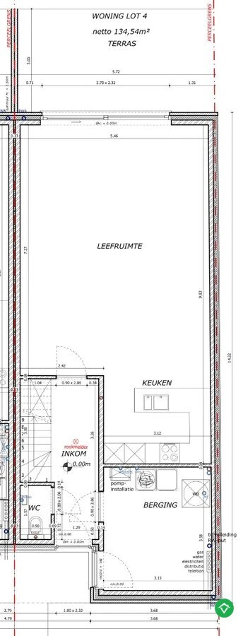 Nieuwbouwwoning met 3 slaapkamers te Sint-Eloois-Winkel 