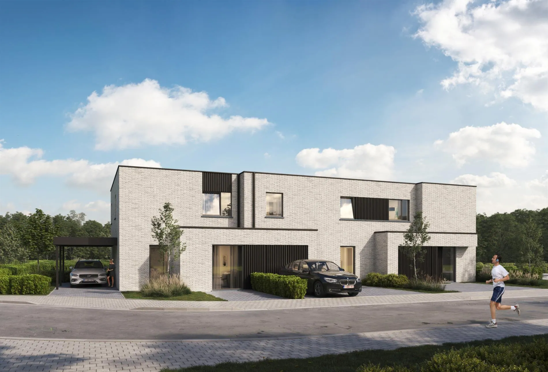 lot 19 - Halopen woning met 3 slaapkamers, zongerichte tuin en carport