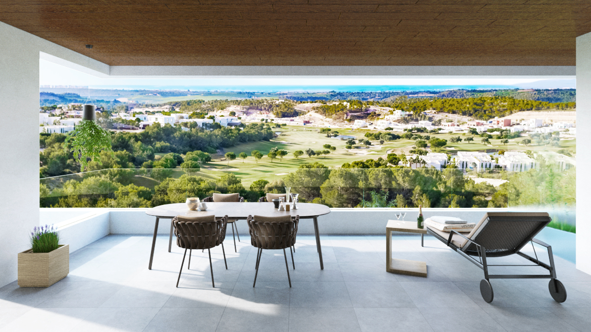 NOG SLECHTS ENKELE  TE KOOP !!!     Luxe appartementen met Golf en Zeezicht in Las Colinas vanaf € 459.000 
