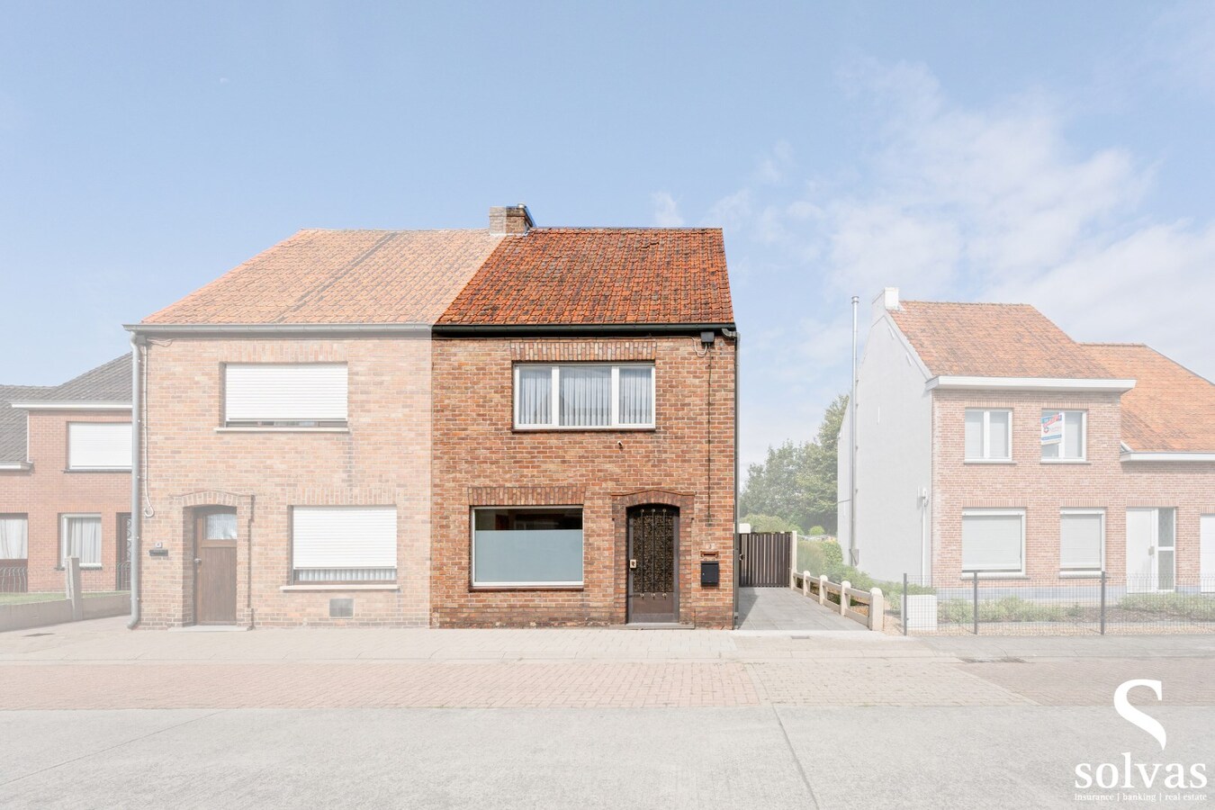 Halfopen woning op een boogscheut van het centrum van Maldegem 