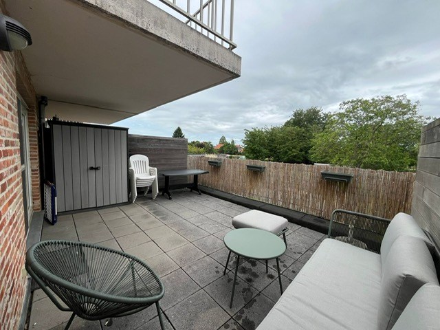Sfeervol appartement met  bijzonder mooi terras en twee slaapkamers nabij centrum Geel. 